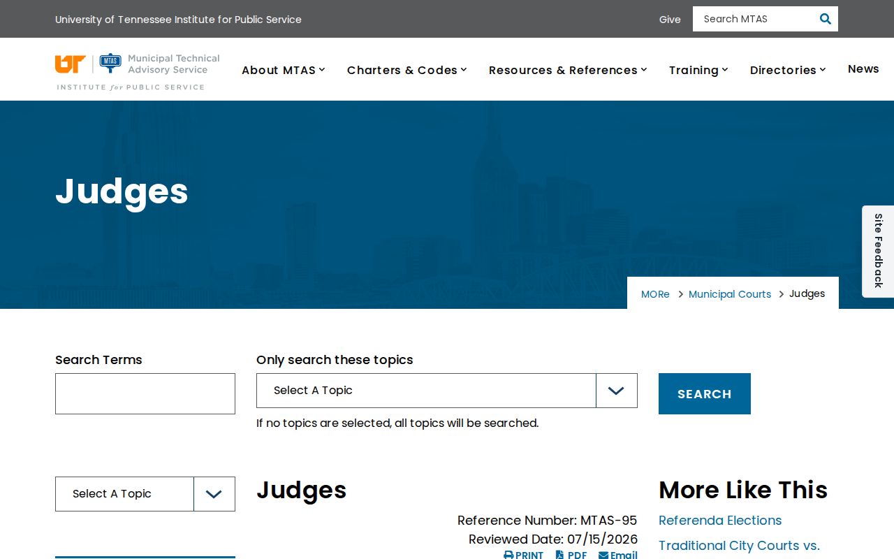 Madison County court docket municipal judges reference